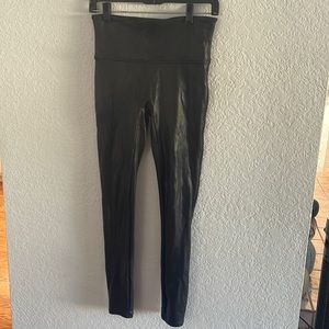 SPANX | faux leather leggings